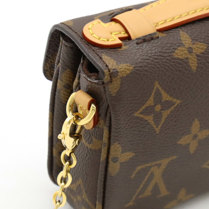 楽天市場】LOUIS VUITTON ルイ ヴィトン モノグラム ミクロ メティス 