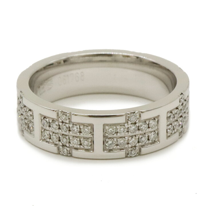 楽天市場】HERMES エルメス キリム リング 指輪 K18WG 750WG ホワイト  