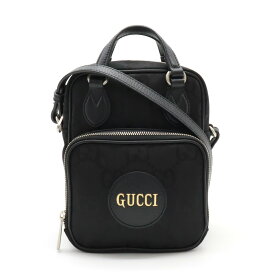 【バッグ】GUCCI グッチ Gucci Off The Grid ショルダーバッグ ポシェット 2WAY ハンドバッグ ナイロンキャンバス レザー ブラック 黒 625850 【中古】