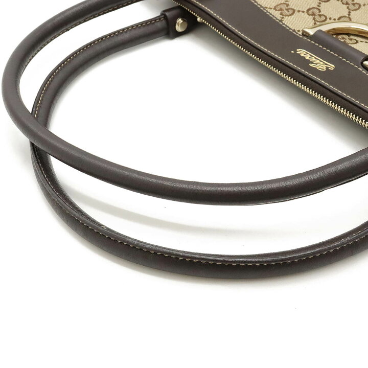 楽天市場】GUCCI グッチ GGキャンバス アビーライン トートバッグ  