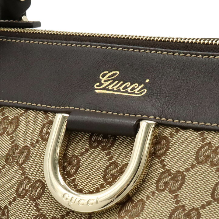 楽天市場】GUCCI グッチ GGキャンバス アビーライン トートバッグ  