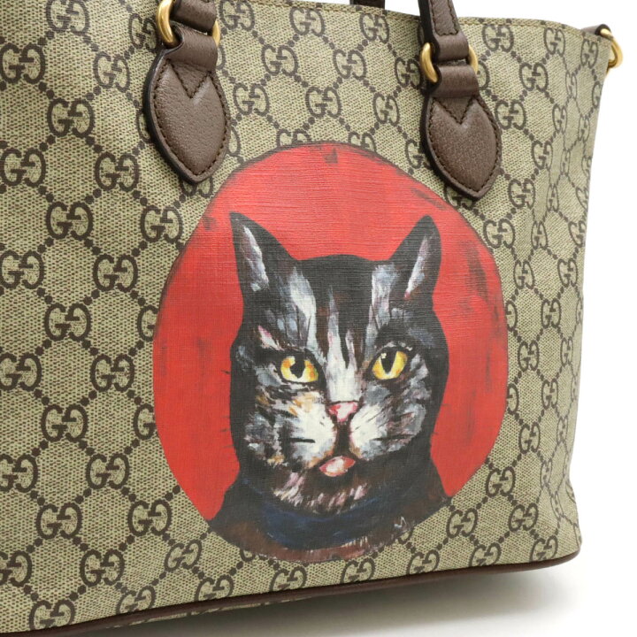 楽天市場】GUCCI グッチ GGスプリーム ミスティックキャット ネコ 猫  