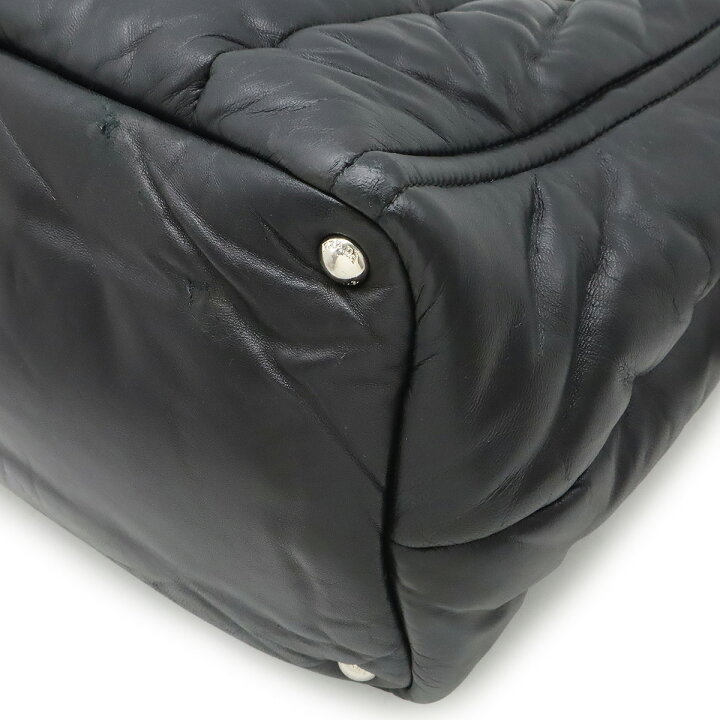 楽天市場】PRADA プラダ ナッパボンバー トートバッグ ハンドバッグ  