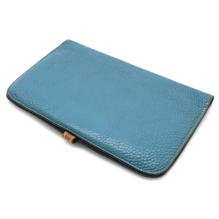 楽天市場】HERMES エルメス ドゴンデュオ ドゴンGM 2つ折長財布 二  