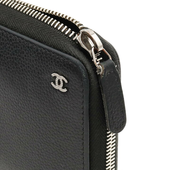 楽天市場】CHANEL シャネル ココマーク ラウンドファスナー 長財布  