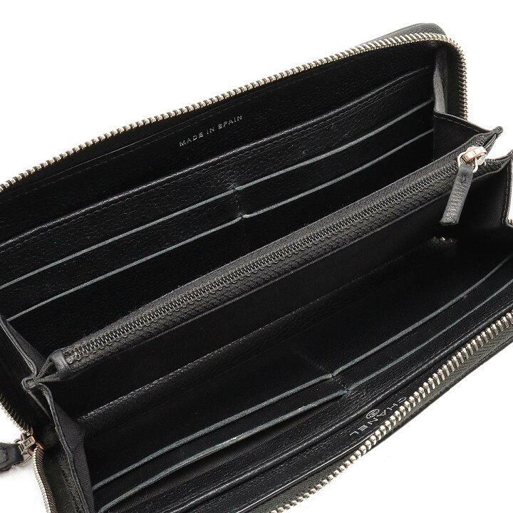 楽天市場】CHANEL シャネル ココマーク ラウンドファスナー 長財布  