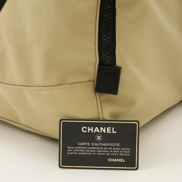 楽天市場】CHANEL シャネル スポーツライン ボストンバッグ 旅行バッグ  