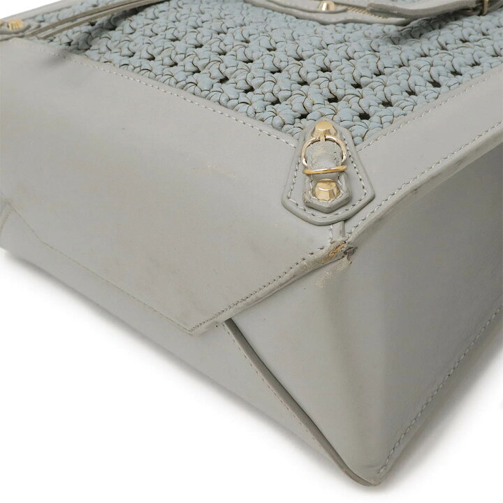 楽天市場】BALENCIAGA バレンシアガ ミニペーパー ハンドバッグ ミニ  