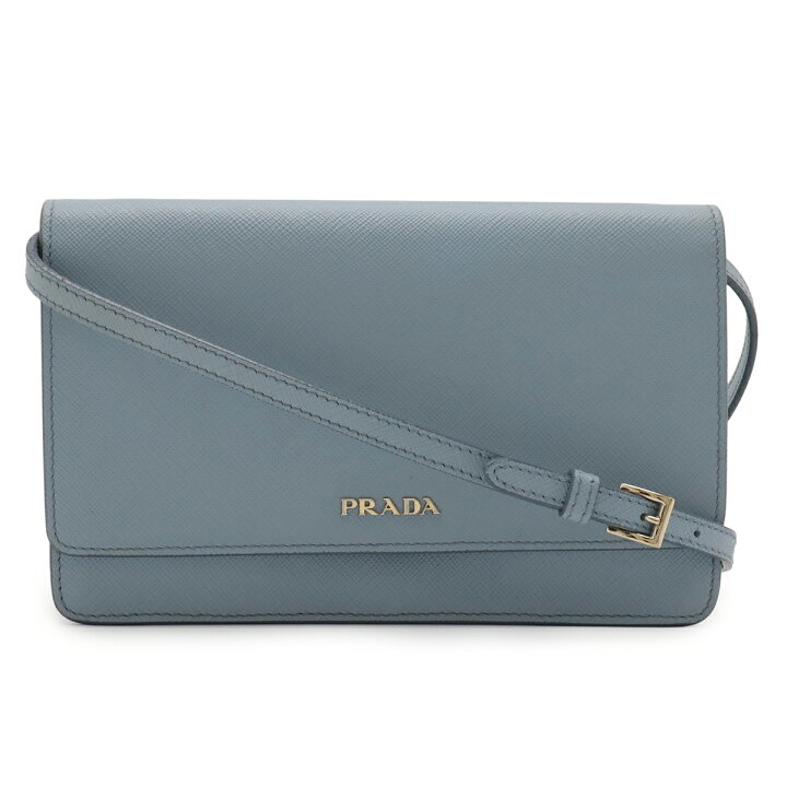 楽天市場】PRADA プラダ SAFFIANO サフィアーノ ショルダーウォレット