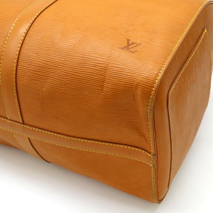 楽天市場】LOUIS VUITTON ルイ ヴィトン エピ キーポル45 ボストン  