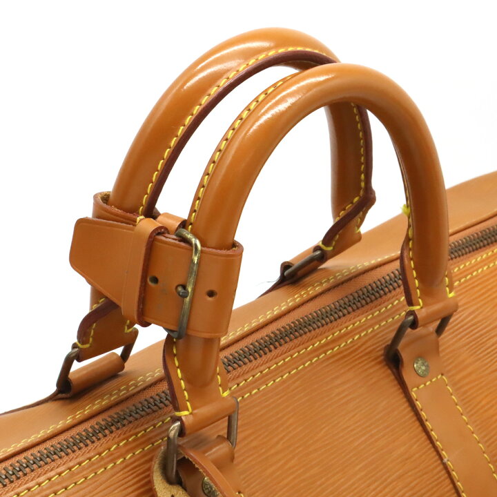 楽天市場】LOUIS VUITTON ルイ ヴィトン エピ キーポル45 ボストン  