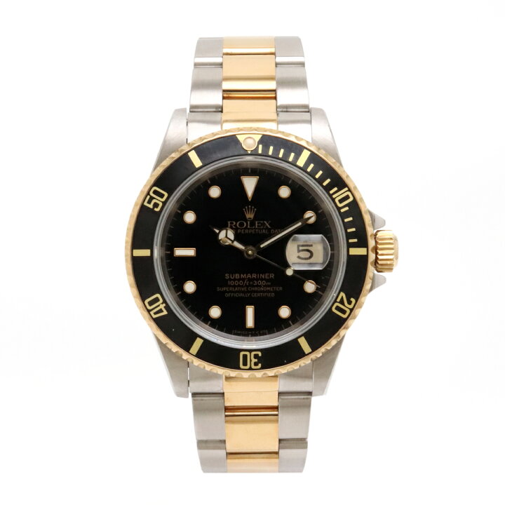 楽天市場】ROLEX ロレックス 16613 サブマリーナ デイト ブラック 