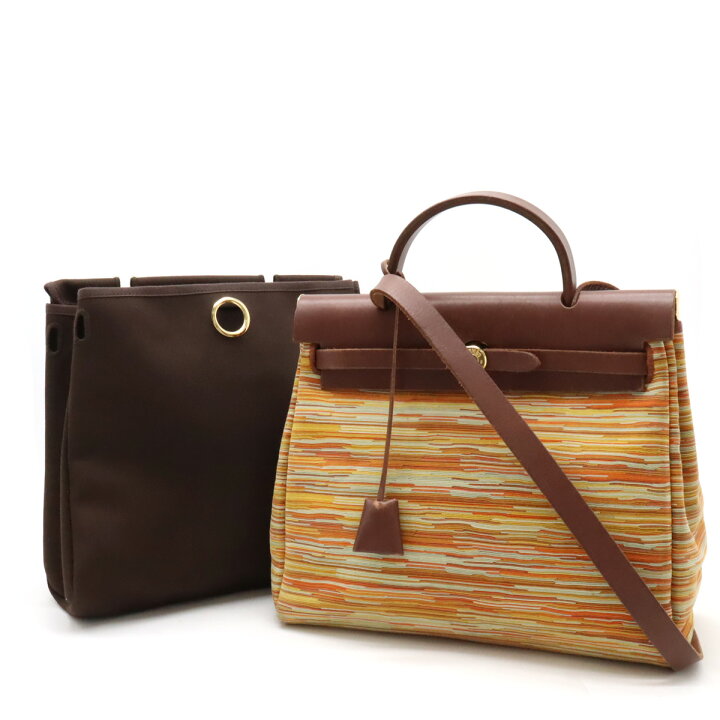 楽天市場】HERMES エルメス エールバッグPM ハンドバッグ 2WAY  