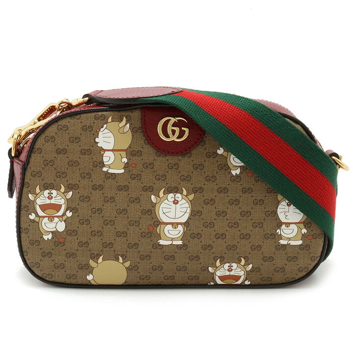 楽天市場】GUCCI グッチ GGスプリーム ドラえもんコラボ ショルダー  