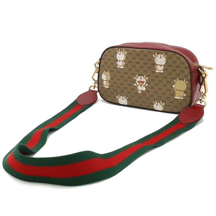 楽天市場】GUCCI グッチ GGスプリーム ドラえもんコラボ ショルダー  
