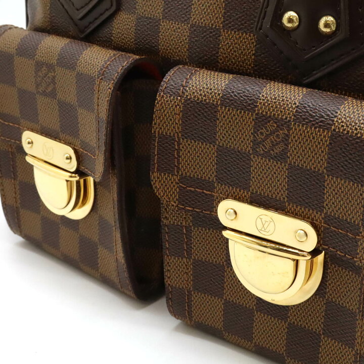 楽天市場】LOUIS VUITTON ルイ ヴィトン ダミエ マンハッタンPM  