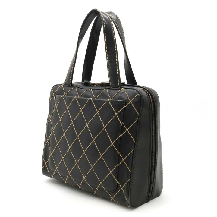 楽天市場】CHANEL シャネル ワイルドステッチ ココマーク トートバッグ  