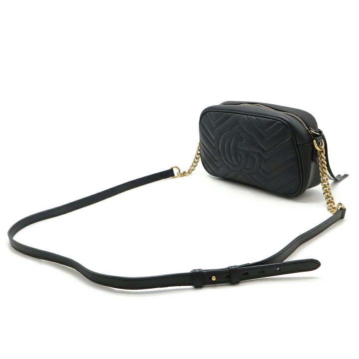 楽天市場】GUCCI グッチ GGマーモント ショルダーバッグ ポシェット 