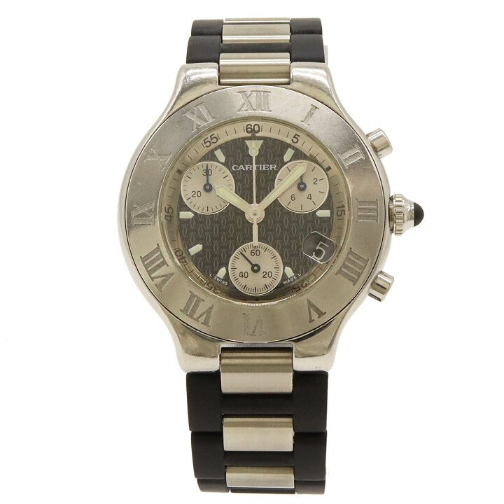 楽天市場】Cartier カルティエ マスト21 ヴァンテアン クロノスカフ  