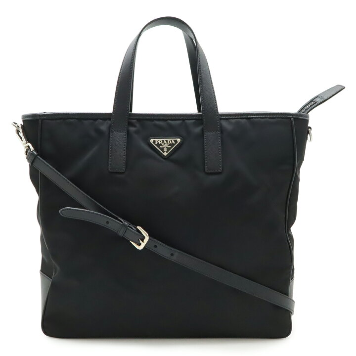 楽天市場】PRADA プラダ トライアングルロゴ トートバッグ 2WAY 