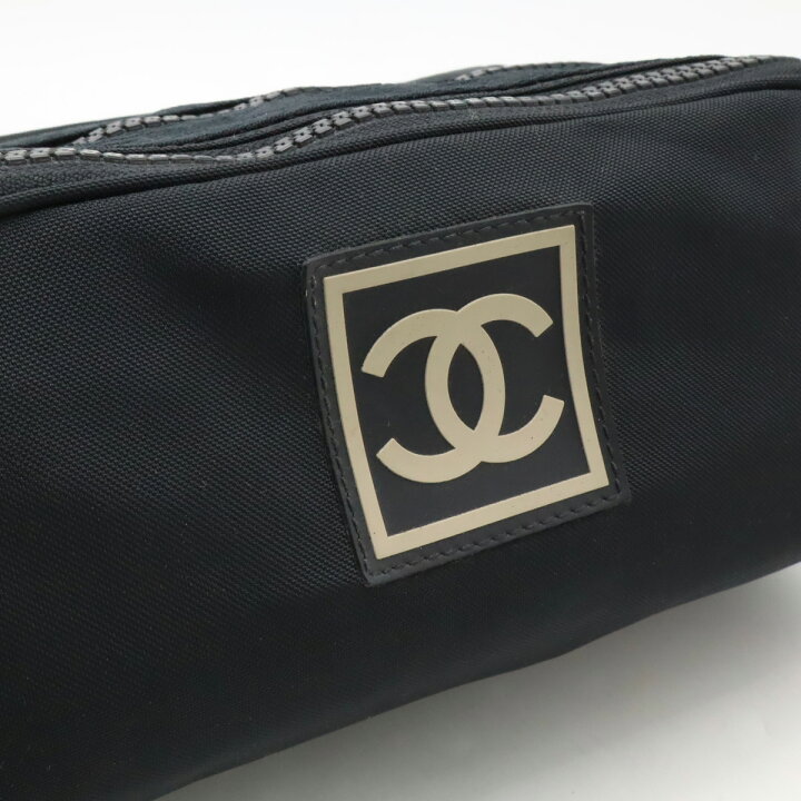 楽天市場】CHANEL シャネル スポーツライン ココマーク 化粧ポーチ  