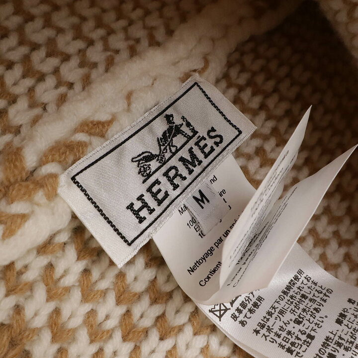 楽天市場】HERMES エルメス クリック セ ヌエ ニット帽 ニットキャップ 