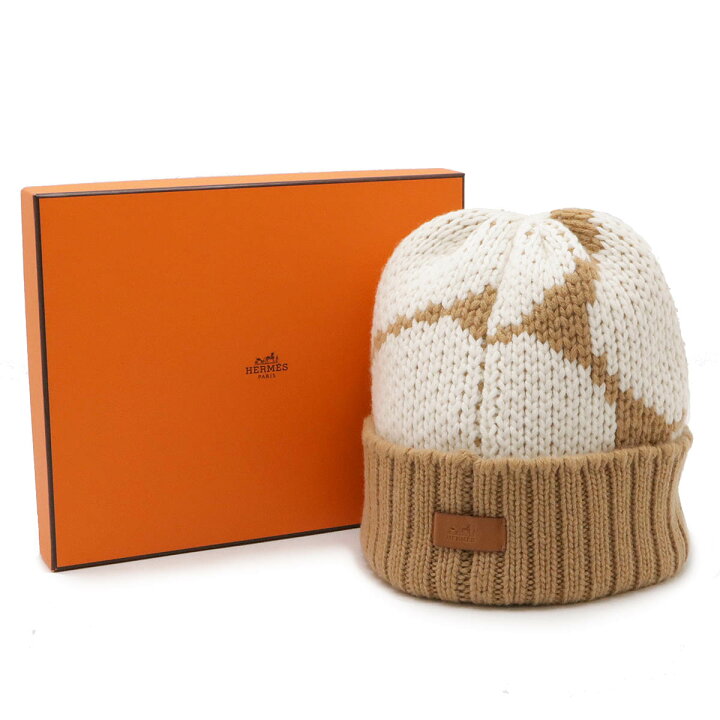 楽天市場】HERMES エルメス クリック セ ヌエ ニット帽 ニットキャップ  