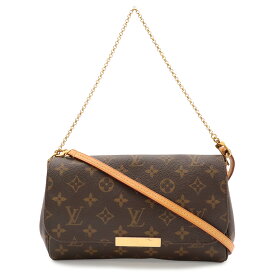 LOUIS VUITTON ルイ ヴィトン モノグラム フェイボリットMM ショルダーバッグ 斜め掛け チェーンバッグ 2WAY クラッチバッグ M40718 【中古】