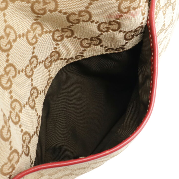 楽天市場】GUCCI グッチ GGキャンバス レザー マザーズバッグ トート 