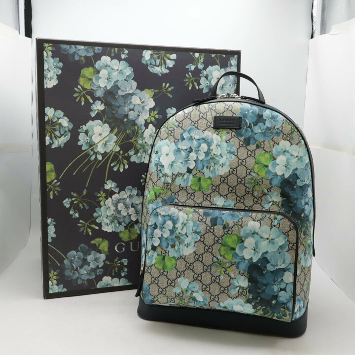 楽天市場】GUCCI グッチ GGブルームス GGスプリーム バックパック  