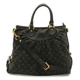 LOUIS VUITTON ルイ ヴィトン モノグラムデニム ネオ カヴィGM ネオカヴィ ネオカビィ トートバッグ 2WAY ショルダーバッグ ノワール M95352 【中古】