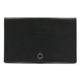 HERMES エルメス R.M.S トウテンメイン ウォレット 長札入れ 2つ折長財布 二つ折り長財布 エヴァーグレイン ブラック B刻印 H085246CK89 【中古】