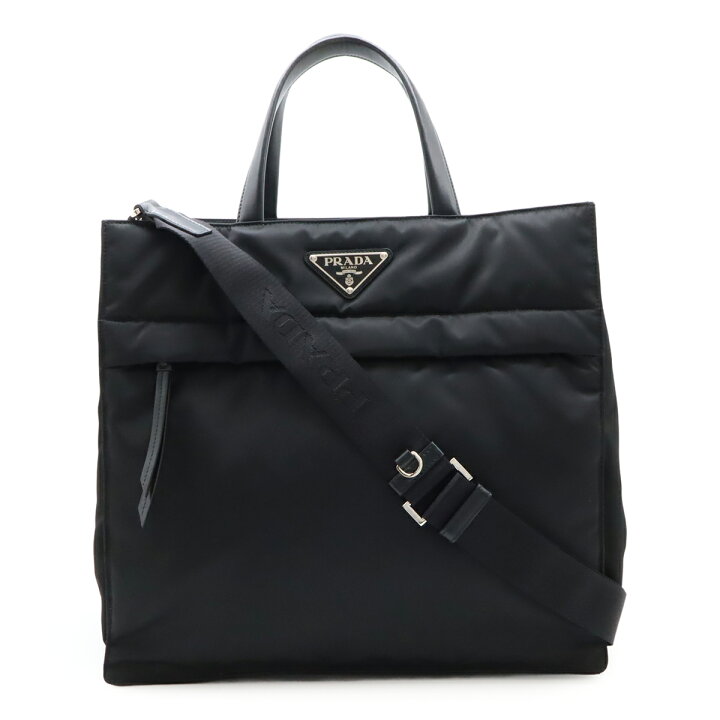 楽天市場】PRADA プラダ TESSUTO+VITELLO テスート トライアングルロゴ 