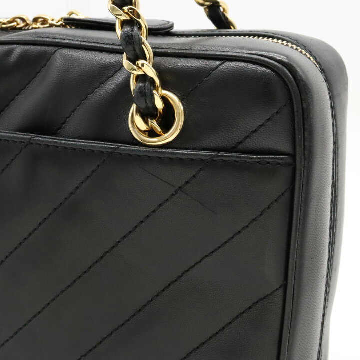 楽天市場】CHANEL シャネル Vステッチ シェブロン ココマーク チェーン  