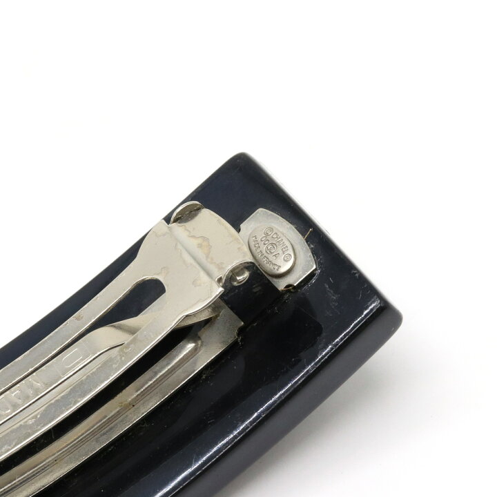 楽天市場】CHANEL シャネル ロゴ バレッタ ヘアクリップ 髪留め バイ  