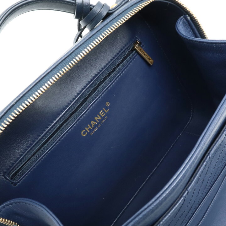 楽天市場】CHANEL シャネル CCフィリグリー マトラッセ バニティケース  