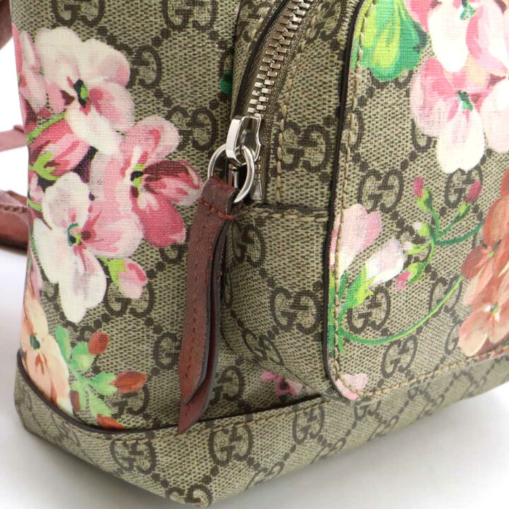 楽天市場】GUCCI グッチ GGブルームス GGスプリーム バックパック  