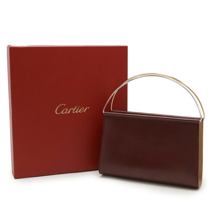 楽天市場】Cartier カルティエ トリニティ ミニハンドバッグ  
