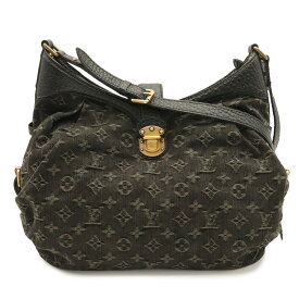 LOUIS VUITTON ルイ ヴィトン モノグラムデニム XS ショルダーバッグ ワンショルダー デニムキャンバス レザー ノワール 黒 ブラック M95608 【中古】