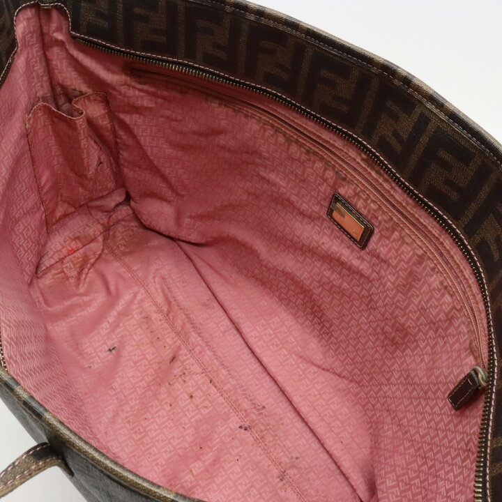 楽天市場】FENDI フェンディ ズッカ柄 トートバッグ ショルダーバッグ  