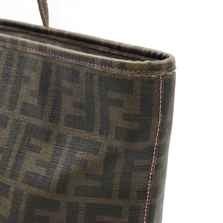 楽天市場】FENDI フェンディ ズッカ柄 トートバッグ ショルダーバッグ  