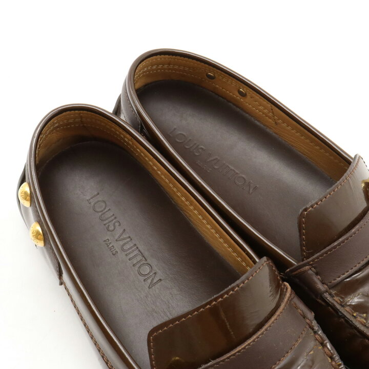 楽天市場】LOUIS VUITTON ルイ ヴィトン ドライビングシューズ  