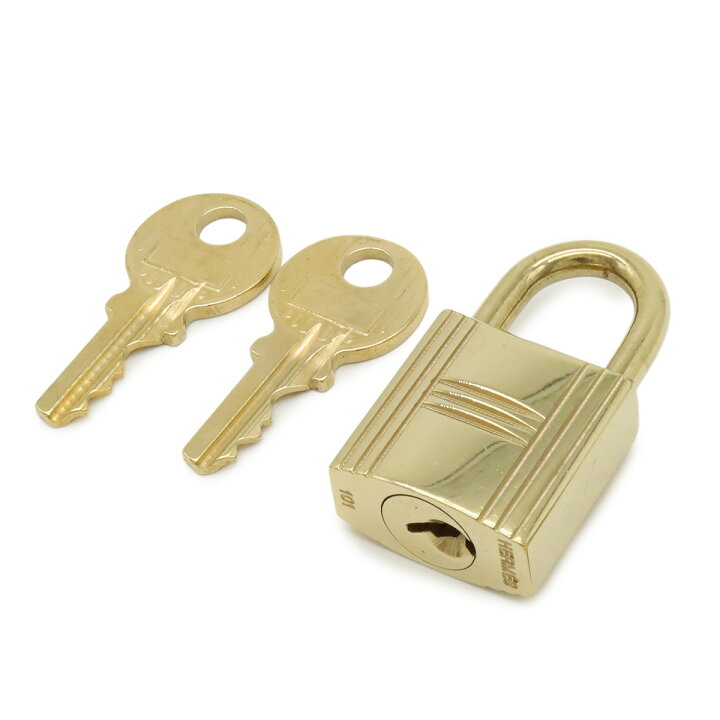 楽天市場】HERMES エルメス カデナ パドロック 南京錠 No.101 鍵 カギ  