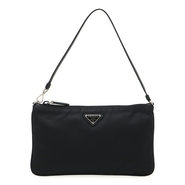 楽天市場】PRADA プラダ トライアングルロゴ アクセサリーポーチ  