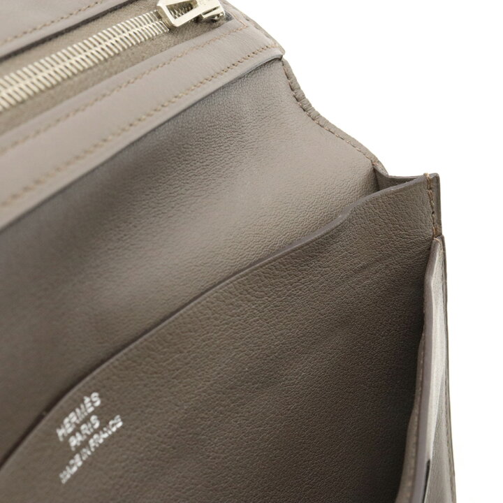楽天市場】HERMES エルメス シチズン ツイル ロング シルクイン 2つ折 