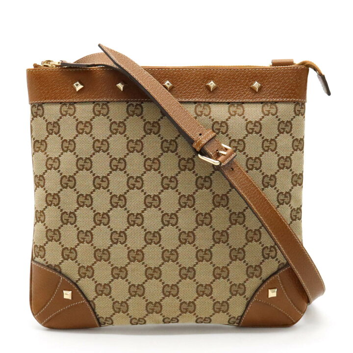楽天市場】【バッグ】GUCCI グッチ GGキャンバス ショルダーバッグ  