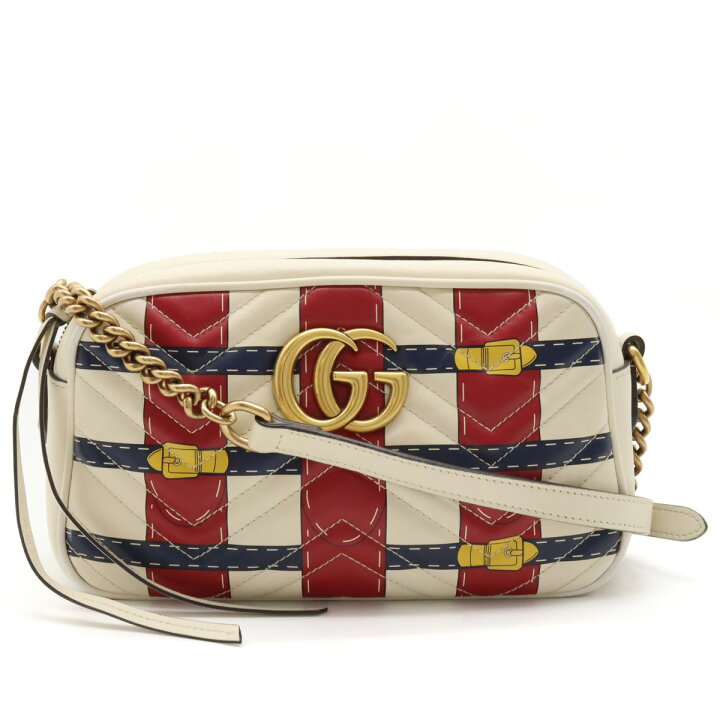 楽天市場】【バッグ】GUCCI グッチ GGマーモント ショルダーバッグ 