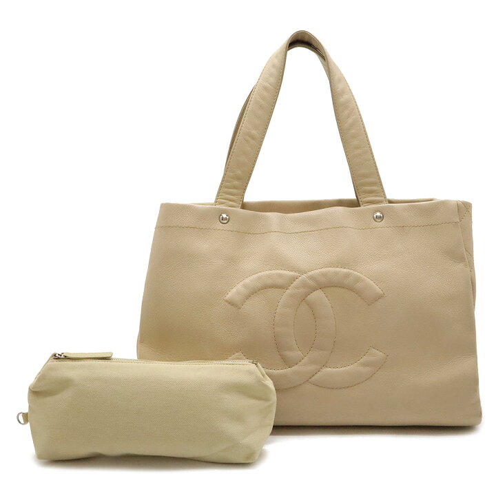 楽天市場】CHANEL シャネル ココマーク トートバッグ ショルダートート 