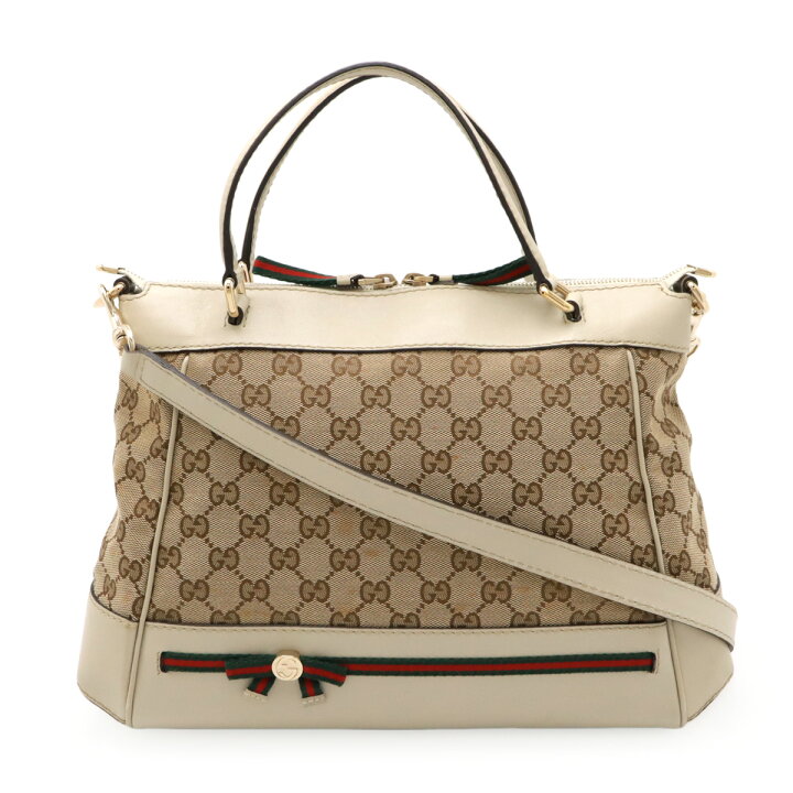 楽天市場】GUCCI グッチ GGキャンバス メイフェア ハンドバッグ トート 