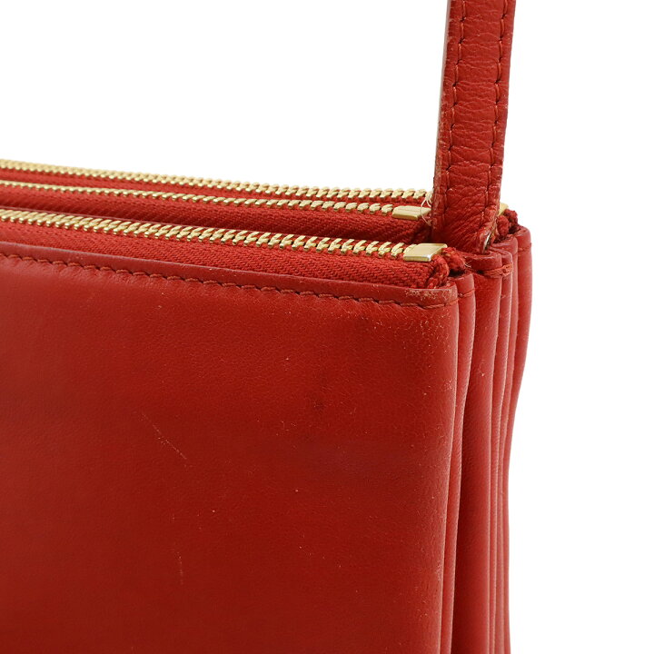 楽天市場】CELINE セリーヌ トリオ スモール ショルダーバッグ 